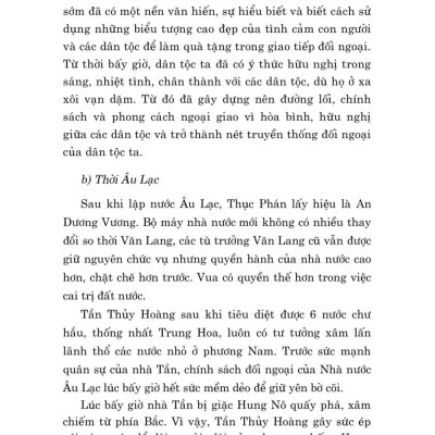 Tư tưởng ngoại giao bảo vệ Tổ quốc trong lịch sử dân tộc Việt Nam (Từ thuở lập nước đến năm 1930)