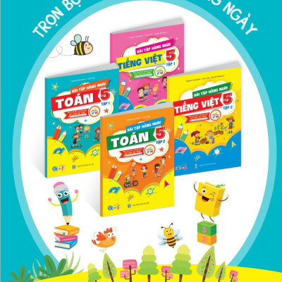 Bài Tập Hằng Ngày TOÁN 5 - Tập 1 - Kết Nối Tri Thức - Bản Quyền