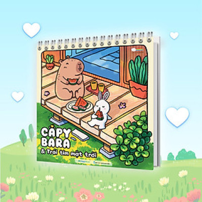 Capybara & Trái tim mặt trời