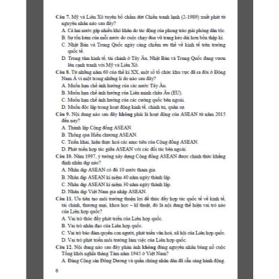 Sách - Bộ đề trắc nghiệm lịch sử 12 ôn thi THPT 12 (dùng chung các bộ sgk hiện hành) - HA