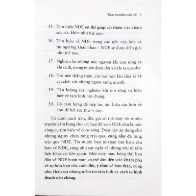 Trải Nghiệm Cận Tử (Khổ Nhỏ) - Bản Quyền