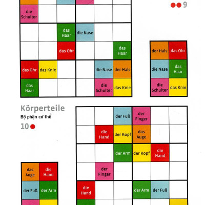 Deutsch Wodoku: Vui Học Từ Vựng Với Ô Chữ Sudoku