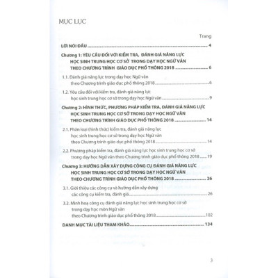 Sách - Hướng Dẫn Kiểm, Tra Đánh Giá Năng Lực Học Sinh Trung Học Cơ Sở Trong Dạy Học Ngữ Văn