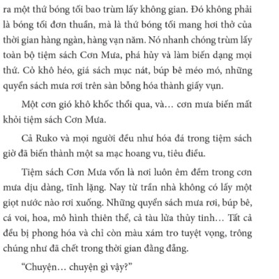 Tiệm Sách Cơn Mưa: Bông Hoa Mang Vương Miện Mưa