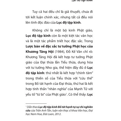 Sách - Lục Độ Tập Kinh - Truyện Tiền Thân Của Đức Phật - Trì Giới Nhẫn Nhục