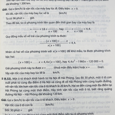 Sách - Vở thực hành Toán lớp 9 tập 1+2 (HB)