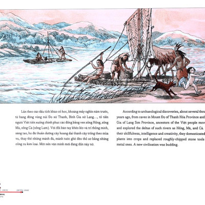 Lược Sử Nước Việt Bằng Tranh: Viet Nam – A Brief History In Pictures (Tái Bản 2019)