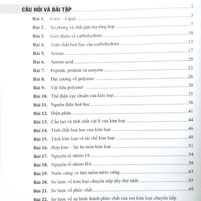 Bài Tập Hóa Học 12 (Cánh Diều) (Chuẩn)