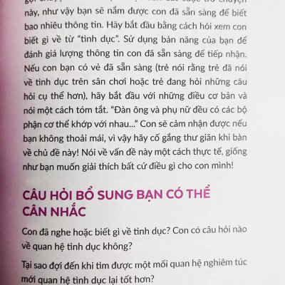 Nói Với Con Về Giới Tính
