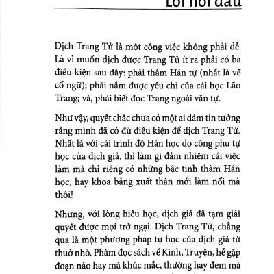 Trang Tử Nam Hoa Kinh (Thu Giang Nguyễn Duy Cần) (Tái Bản)