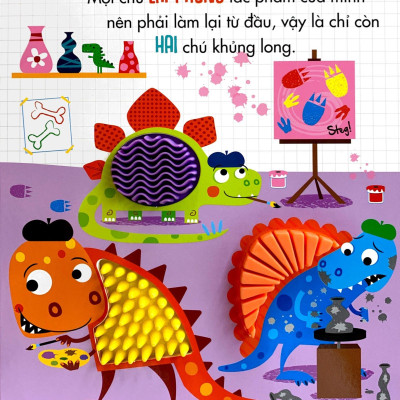 Sách Tương Tác Thông Minh - Đừng Chạm Vào Khủng Long