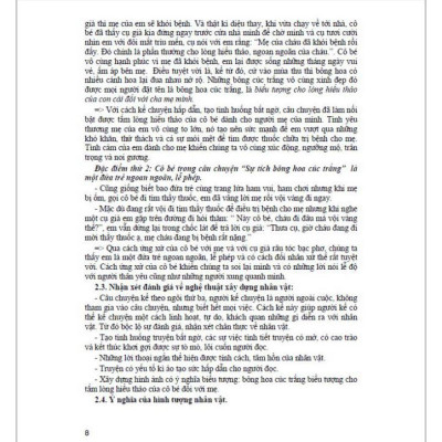 Cảm thụ, phân tích tác phẩm văn học ngoài sách giáo khoa tác phẩm truyện (dùng chung các bộ sgk hiện hành) HA