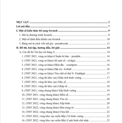 Tuyển tập đề thi Tin học trẻ Bảng A, D1. Volume 3