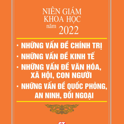 Niên Giám Khoa Học Năm 2022  - Hội đồng Lý luận trung ương - NXB Chính trị Quốc gia Sự thật