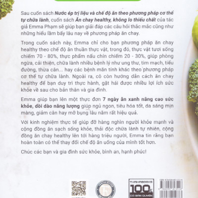 Ăn chay healthy không lo thiếu chất - 7 ngày ăn xanh nâng cao sức khỏe, dồi dào năng lượng