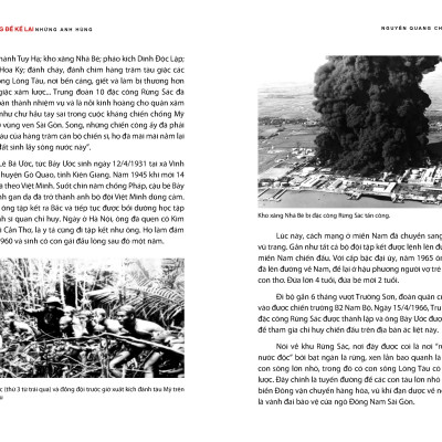SỐNG ĐỂ KỂ LẠI NHỮNG ANH HÙNG - Câu Chuyện Cảm Động Về Những Người Anh Hùng Cao Thượng, Bình Dị, Sống Mãi Trong Lòng Dân
