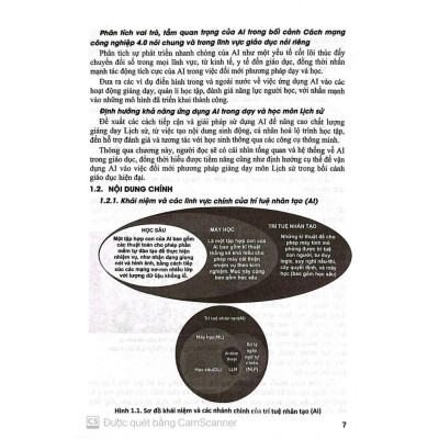 Ứng Dụng Trí Tuệ AI Trong Dạy Và Học môn lịch sử ( (Dành Giáo Viên Và Học Sinh - Dùng Cho Các Bộ SGK Hiện Hành)HA