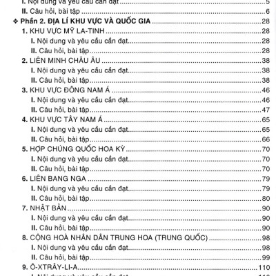Câu Hỏi Và Bài Tập Bồi Dưỡng Học Sinh Giỏi Địa Lí 11 (Dùng Chung Cho Các Bộ SGK Hiện Hành) (HA)