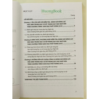 Sách - Hướng Dẫn Kiểm, Tra Đánh Giá Năng Lực Học Sinh Trung Học Cơ Sở Trong Dạy Học Ngữ Văn