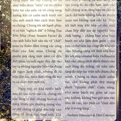6 Mùa - Six Seasons James Beard Foundation Award Winner