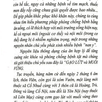 Thức Ăn Phòng Và Trị Bệnh - Ăn Uống Hợp Lý Để Sống Khỏe Sống Lâu