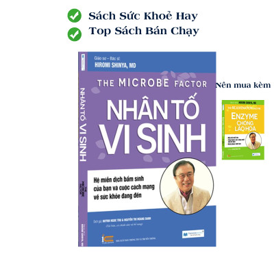 Sách Nhân tố vi sinh (TB) - Sách trưng bày, có vết xước nhẹ