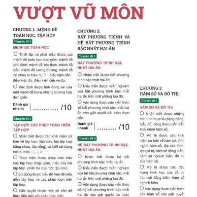 Sách - Đột Phá Tư Duy Toán 10 - Tập 1