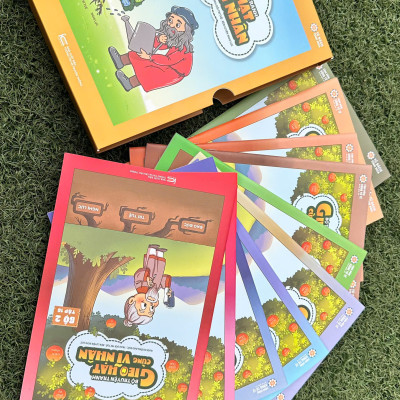 Sách dạy con - Truyện tranh gieo hạt cùng vĩ nhân bộ 2 (10 tập) - Bkeshop