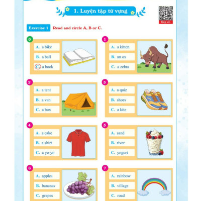 Sách - Ôn Hè Tiếng Anh Lớp 2 - Dành cho học sinh lớp 2 lên 3