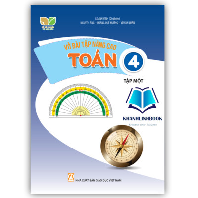 Sách - Combo Vở bài tập nâng cao Toán 4 - Tập 1 + 2 (Kết nối tri thức với cuộc sống)