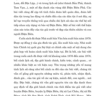 Sông núi Điện Biên (bản in 2024)