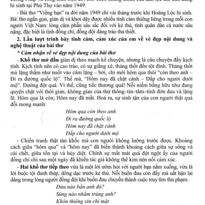 Cảm Thụ, Phân Tích Tác Phẩm Văn Học Ngoài Sách Giáo Khoa - Tác Phẩm Truyện (Dùng Chung Cho Các Bộ SGK Hiện Hành)  -HA
