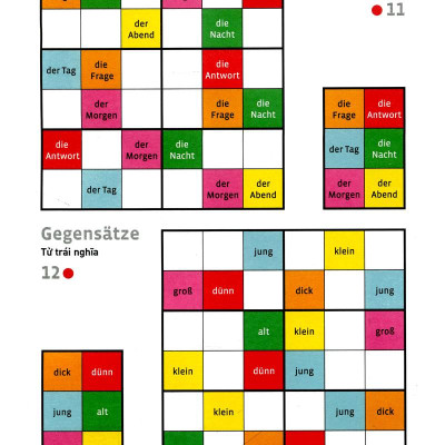 Deutsch Wodoku: Vui Học Từ Vựng Với Ô Chữ Sudoku