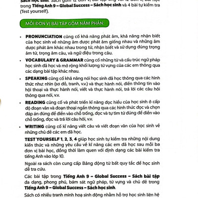 Global Success - Tiếng Anh 9 - Sách Bài Tập (2024)