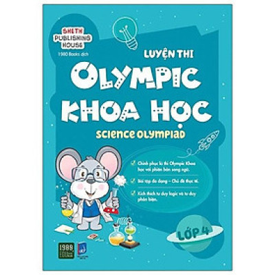 Sách Luyện thi Olympic khoa học - Lớp 4