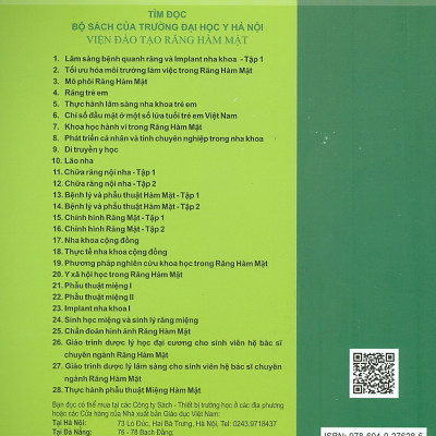 Phương pháp nghiên cứu khoa học trong Răng Hàm Mặt (Sách dùng cho sinh viên Răng hàm mặt)