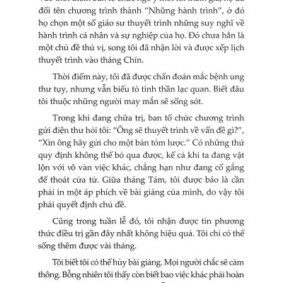 Bài Giảng Cuối Cùng