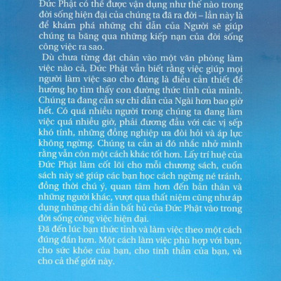 Làm Việc Như Đức Phật
