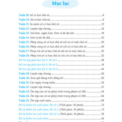 Sách - Bài Tập Bổ Trợ Nâng Cao Toán Lớp 1 – Tập 2 (MC)