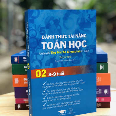 Sách đánh thức tài năng toán học 2 ( 8 - 9 tuổi )