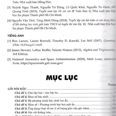Chuyên đề bồi dưỡng Toán thực tế lớp 9 (Dùng chung cho các bộ SGK)