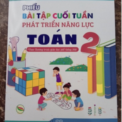 Sách - Phiếu bài tập cuối tuần phát triển năng lực Toán 2 - kết nối tri thức với cuộc sống