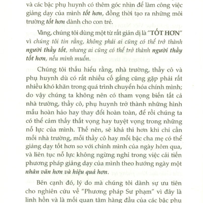 SƯ PHẠM KHAI PHÓNG - THẾ GIỚI, VIỆT NAM & TÔI (Bìa cứng) (Dạy chính là giúp người khác học! Khai phóng chính là khai mở tâm trí và giải phóng tiềm năng con người - Giản Tư Trung)