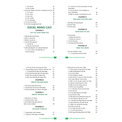Combo 4 Sách Excel - Google Sheet - 150 TT - Power Query ĐÀO TẠO TIN HỌC Ứng Dụng Văn Phòng Kèm Video Khóa Học