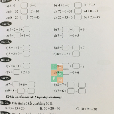 Sách - Toán bồi dưỡng học sinh giỏi lớp 1
