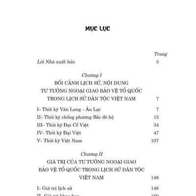 Tư tưởng ngoại giao bảo vệ Tổ quốc trong lịch sử dân tộc Việt Nam (Từ thuở lập nước đến năm 1930)
