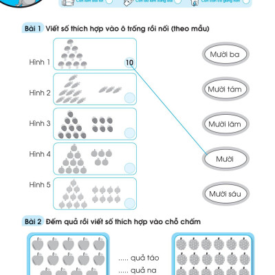 Đề Ôn Luyện Và Tự Kiểm Tra Toán Lớp 1 - Tập 2