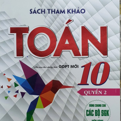 Sách - ComBo Tham Khảo Toán Lớp 10 Quyển 1+ Quyển 2 ( Biên Soạn Theo Chương Trình GDPT Mới )