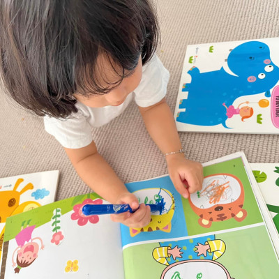 Sách cho bé - Phát Triển IQ - Rèn Luyện Tư Duy Não Bộ - Khả Năng Tư Duy Logic - Dành cho trẻ từ 2-4 tuổi