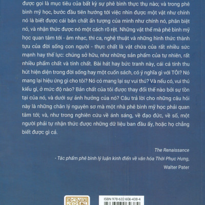 THE RENAISSANCE – Tác phẩm phê bình lý luận kinh điển về văn hóa thời Phục Hưng – Walter Pater - Book Hunter